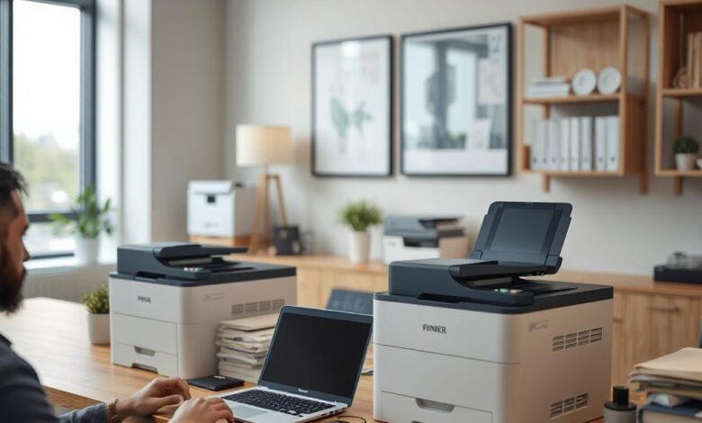 اشتراک گذاری پرینتر در شبکه ویندوز